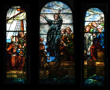 First Parish Church, Plymouth, MA
Designer: Church Glass & Decorating Company, NY